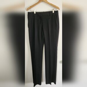 J.Crew City Fit Super 120s Wool Dress Pants Navy Women's 6 Tall Career